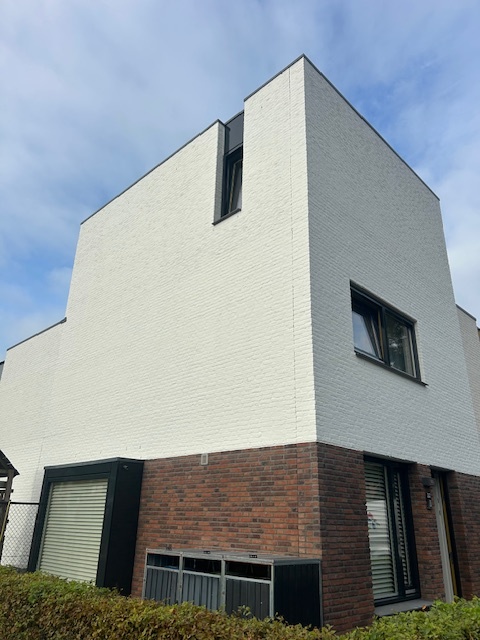 Gevel sauswerk hoekwoning